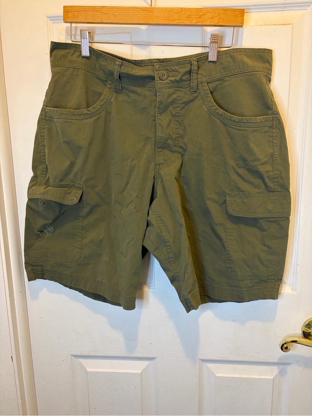Men's Boy Scouts of America Olive Cargo Uniform Shorts with Multi-Pocket Utility